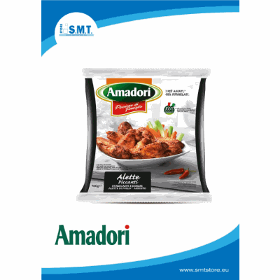 Alette di Pollo Piccanti gr37x2,5Kg - Amadori