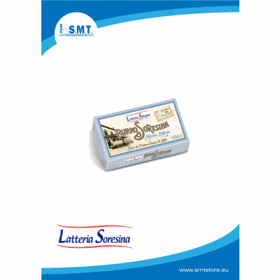 Burro Panetto 125 gr senza lattosio-  Soresina