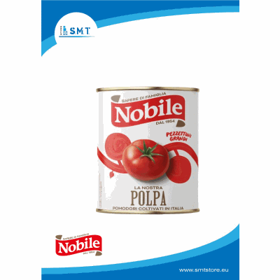 Pomodori polpa a cubetti gr.3000 X 6 Nobile