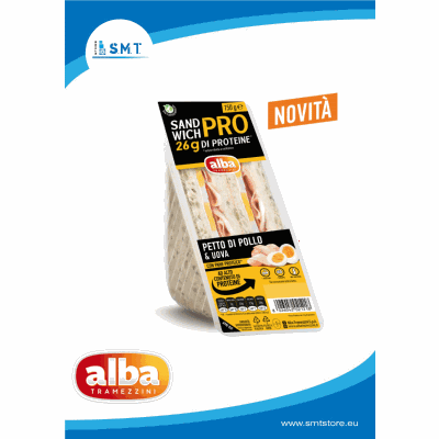 Tramezzino SANDPRO Pollo e Uova pz 8/Alba